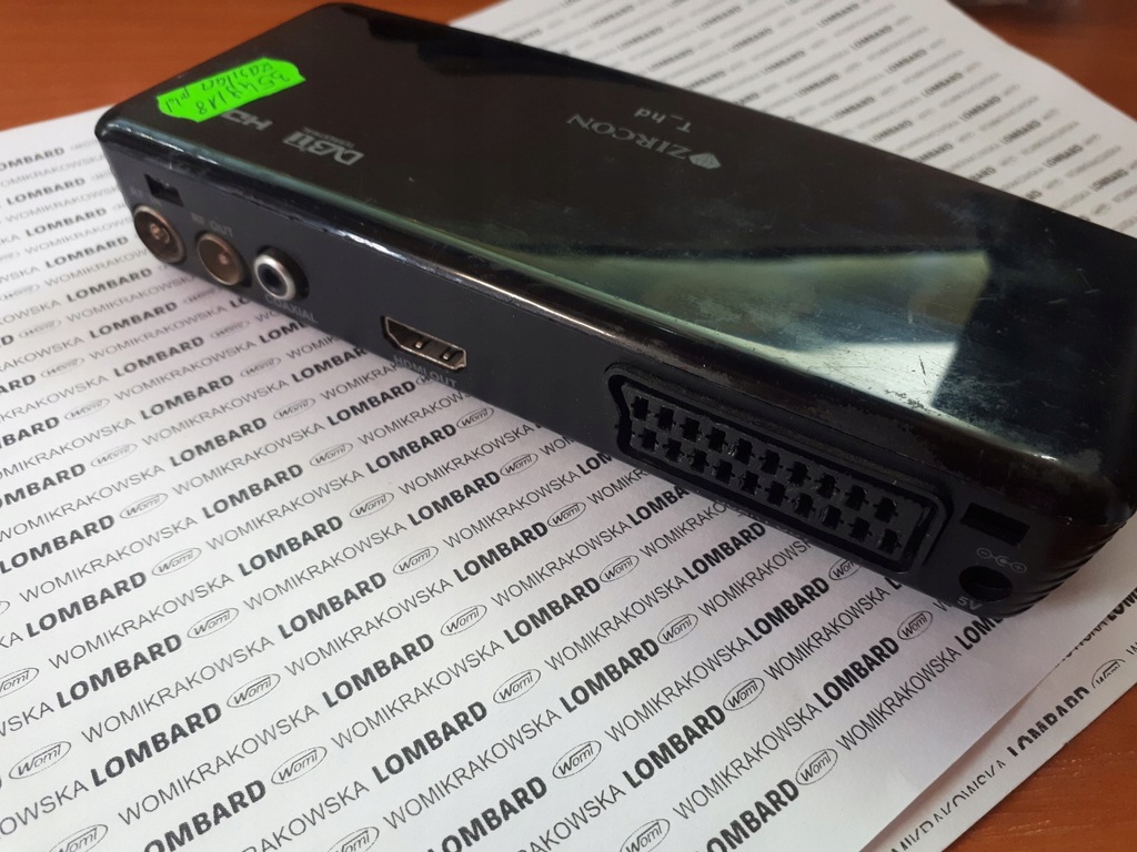 DEKODER ZIRCON T-HD CZYTAJ OPIS