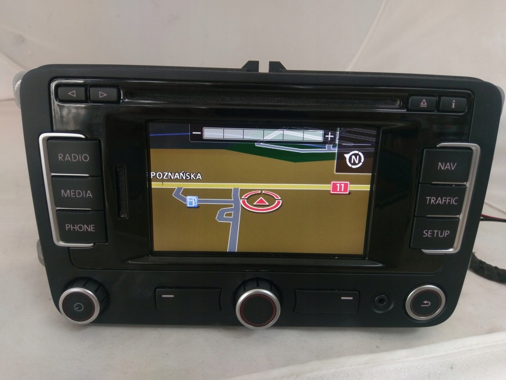 NAWIGACJA VW RNS315 Bluetooth DAB RADIO CADDY 7220594290 oficjalne