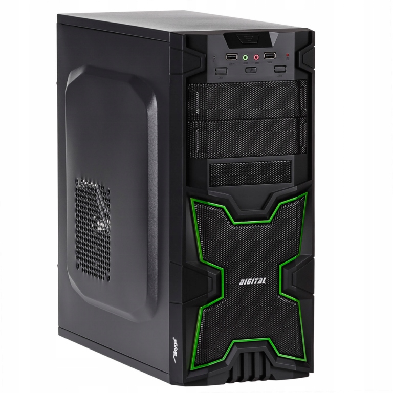 Obudowa ATX Akyga AKY313BG USB 2.0 zatoki SSD