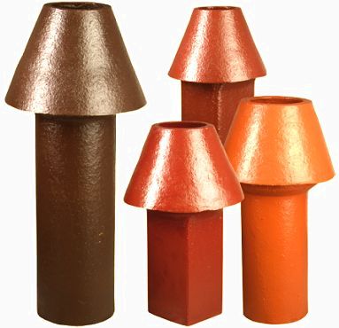 Dyfuzor ceramiczny fi150 okrągły komin BOLESŁAWIEC