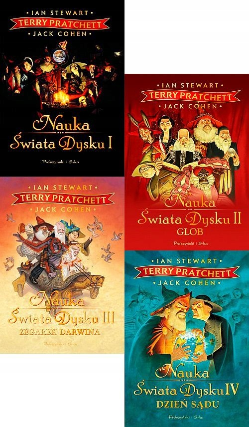 PRATCHETT - 4ksiąg NAUKA ŚWIATA DYSKU
