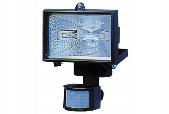 LAMPA HALOGENOWA HALOGEN 500W Z CZUJNIK RUCHU MEGA