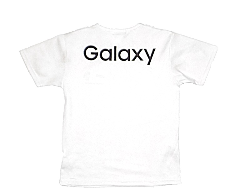 SAMSUNG GALAXY KOSZULKA WHITE LOGO   S