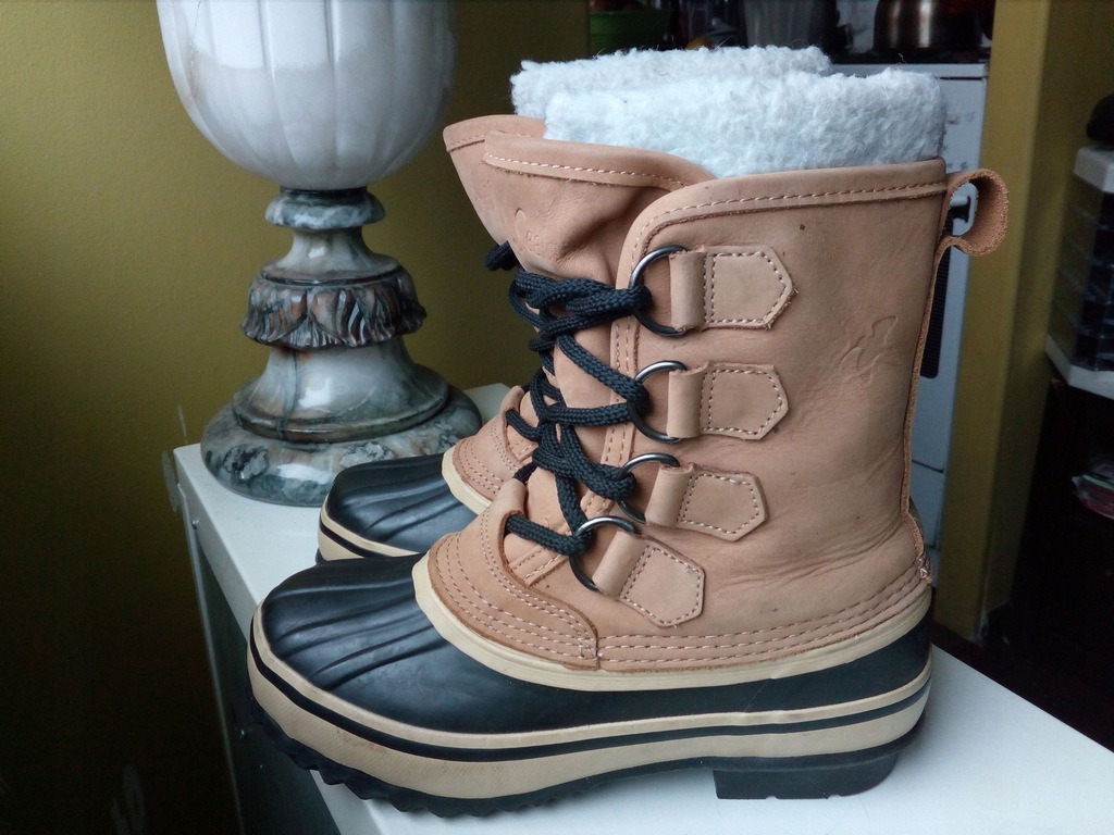 Buty Śniegowce SEELAND 36 Zimowe z ociepliną