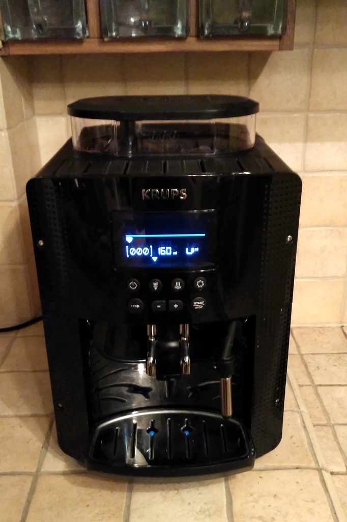 Ekspres do kawy KRUPS EA8160 UBEZPIECZENIE GRATISY 7239520201 oficjalne archiwum Allegro