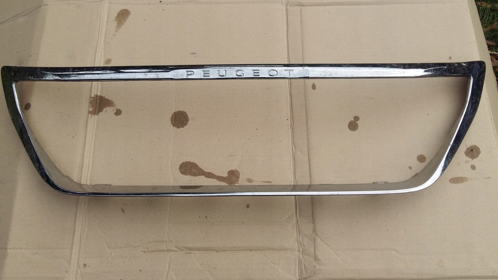 chrom peugeot 3008 lift mk2 2016 9810869377