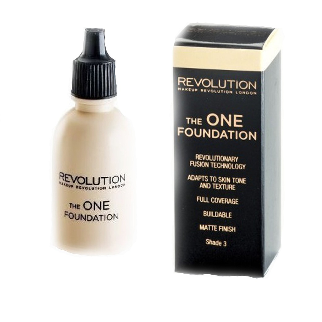 Makeup Revolution PODKŁAD The One Shade 3 FLUID