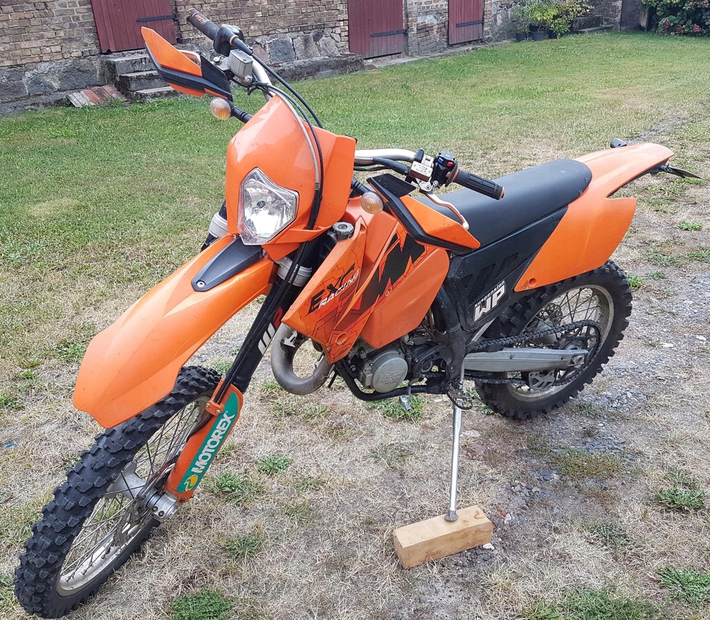 KTM EXC 125 Zarejestrowany
