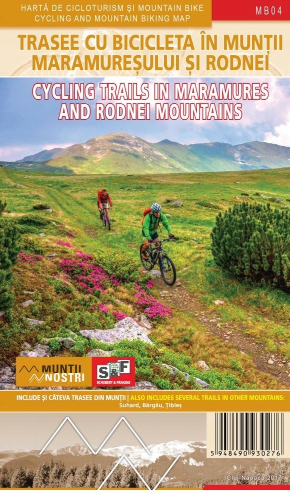 Maramuresz Góry Rodniańskie mapy rowerowe Rumunia