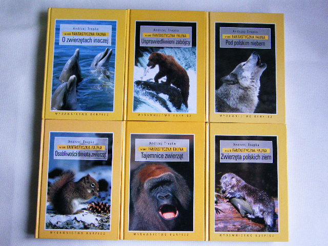 FANTASTYCZNA FAUNA 6 sztuk Andrzej TREPKA