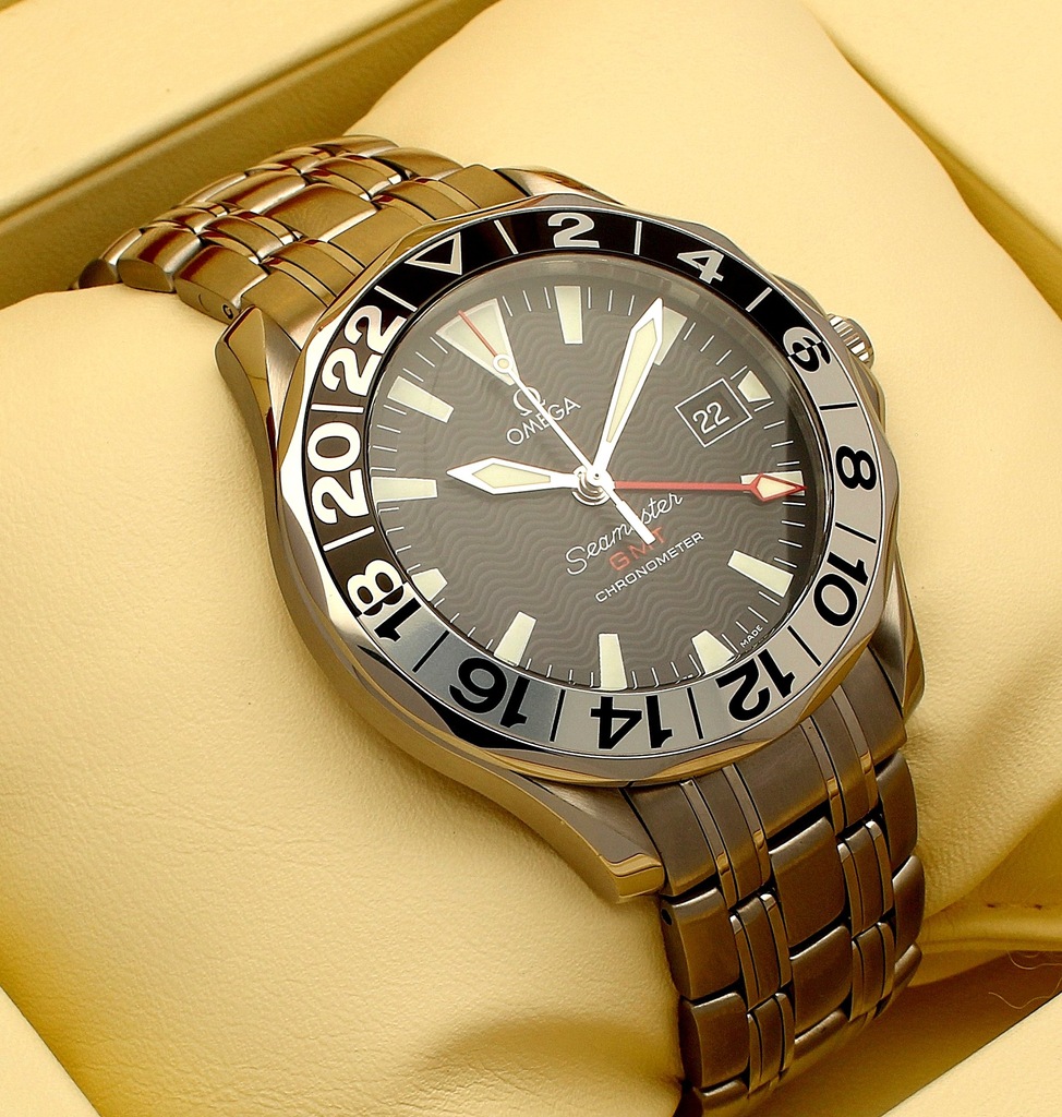 OMEGA SEAMASTER GMT 50th ANNIVERSARY 300 M 6870459547 oficjalne archiwum Allegro