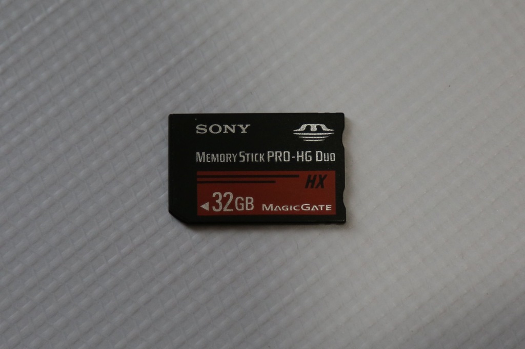 Karta MSHX32B Memory Stick Pro HG Duo HX 32GB SONY 7581081412