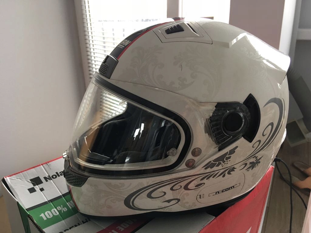 Kask motocyklowy Nolan N85 Stylish n-com rozm.L