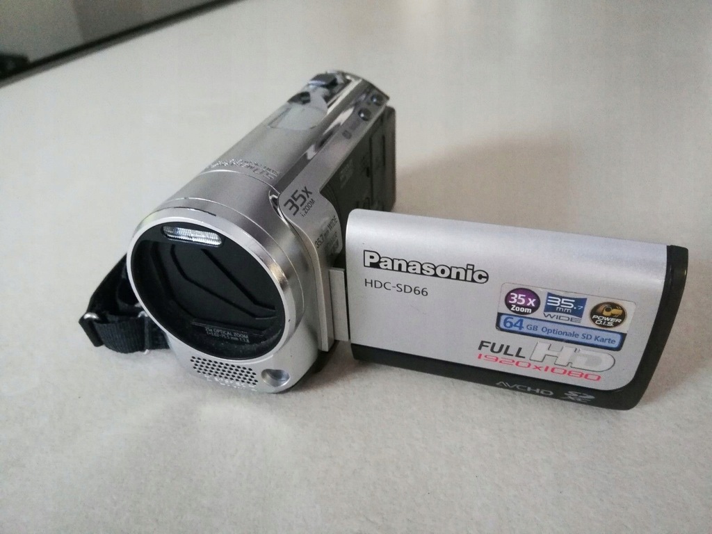 Super Kamera Panasonic Full HD HC-SD66 jak SD60