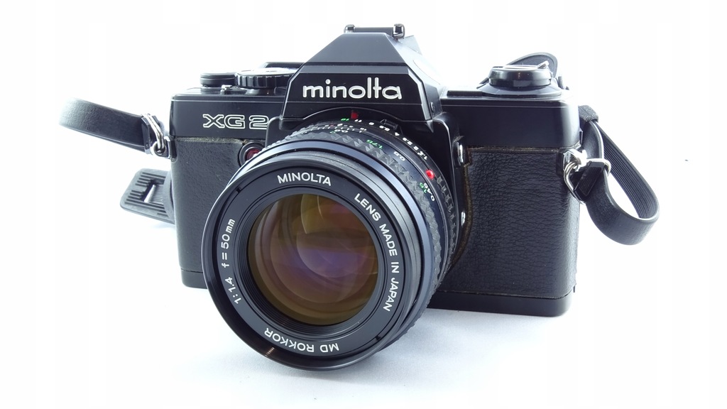 MINOLTA XG2 BLACK + ROKKOR-PF 50/1.7