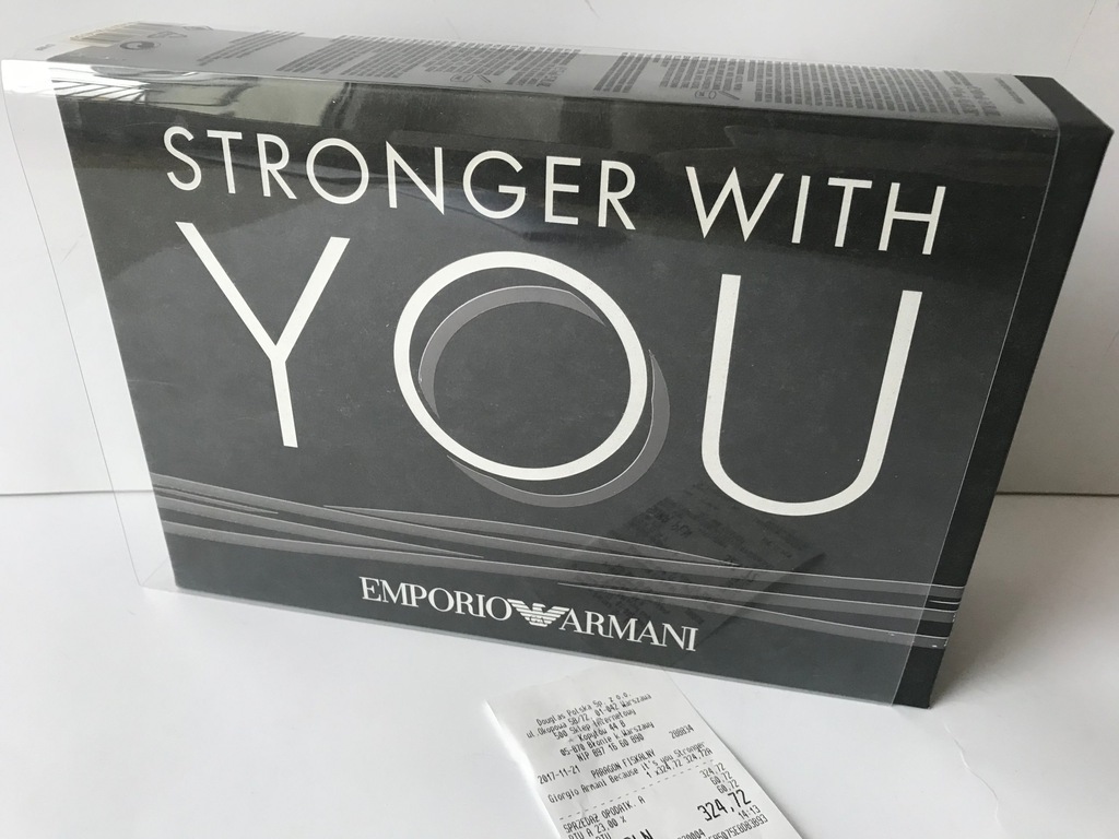 Zestaw Armani Stronger with You 100 ml 15 Douglas 7067474037