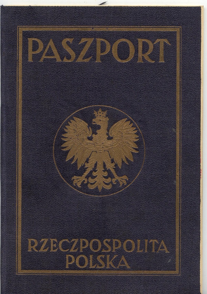 PASZPORT RP KSIĄDZ LWÓW 1934 WIZA AUSTRIA