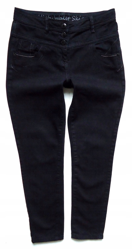 NEXT jeansy rurki SKINNY wysoka talia 40/42