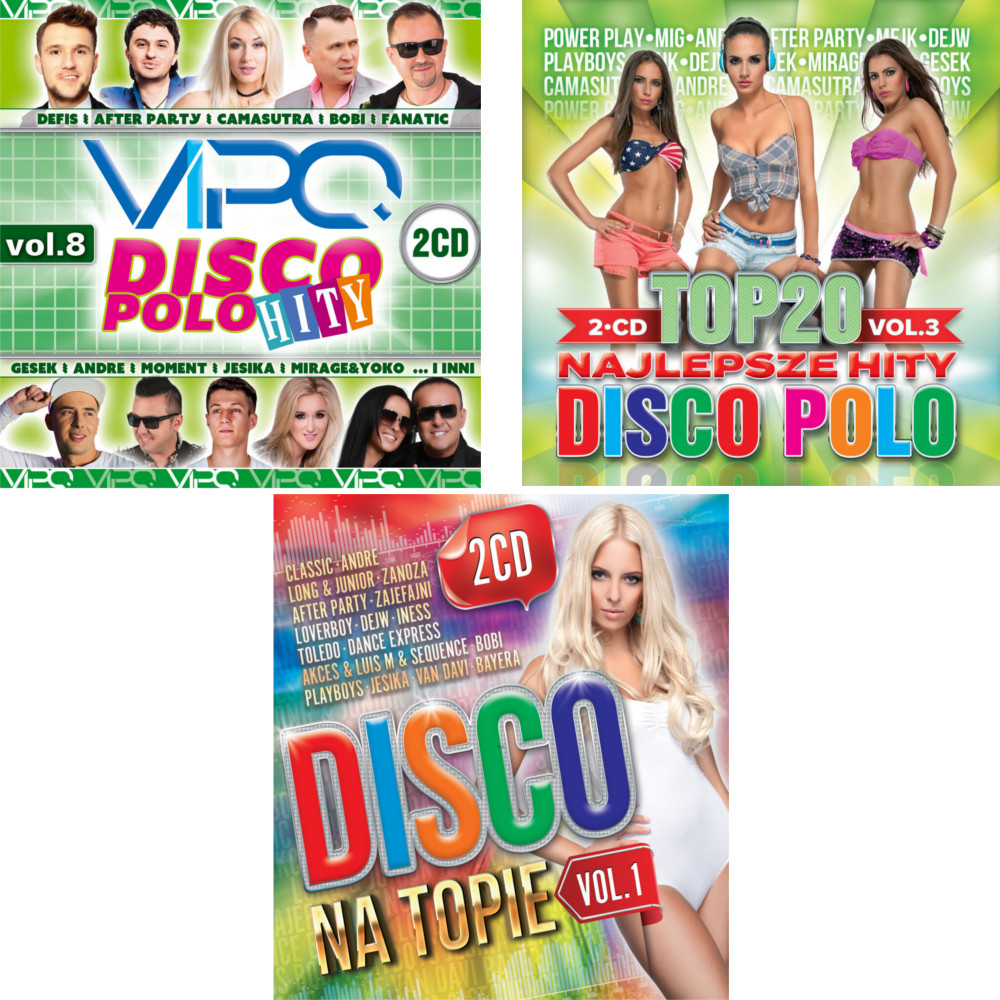 PRZEBOJE DISCO POLO NA LATO 2018 6CD Defis MIG