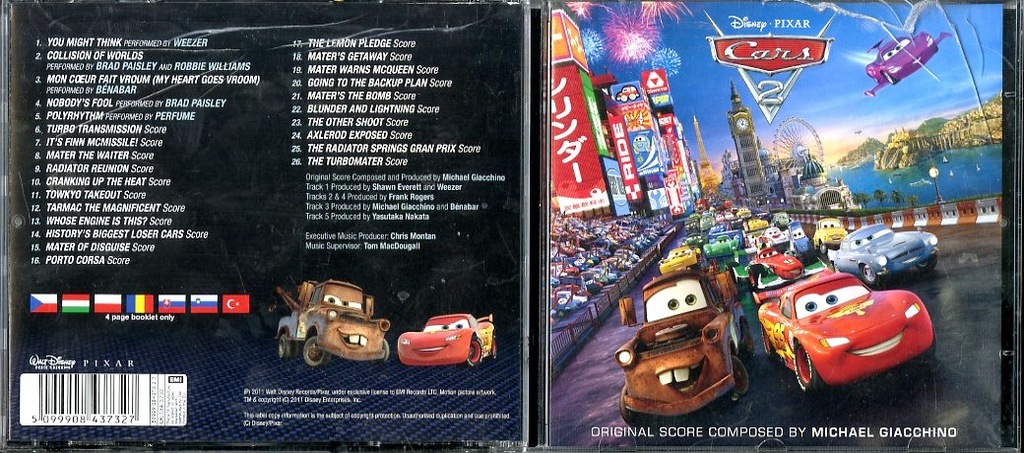 CARS 2 - SOUNDTRACK PA1451