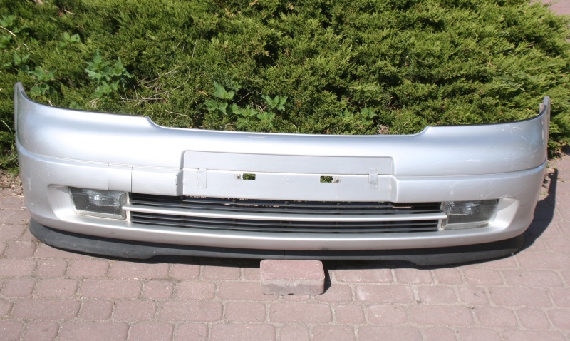 ASTRA II G ZDERZAK PRZÓD PRZEDNI SREBRNY HALOGENY