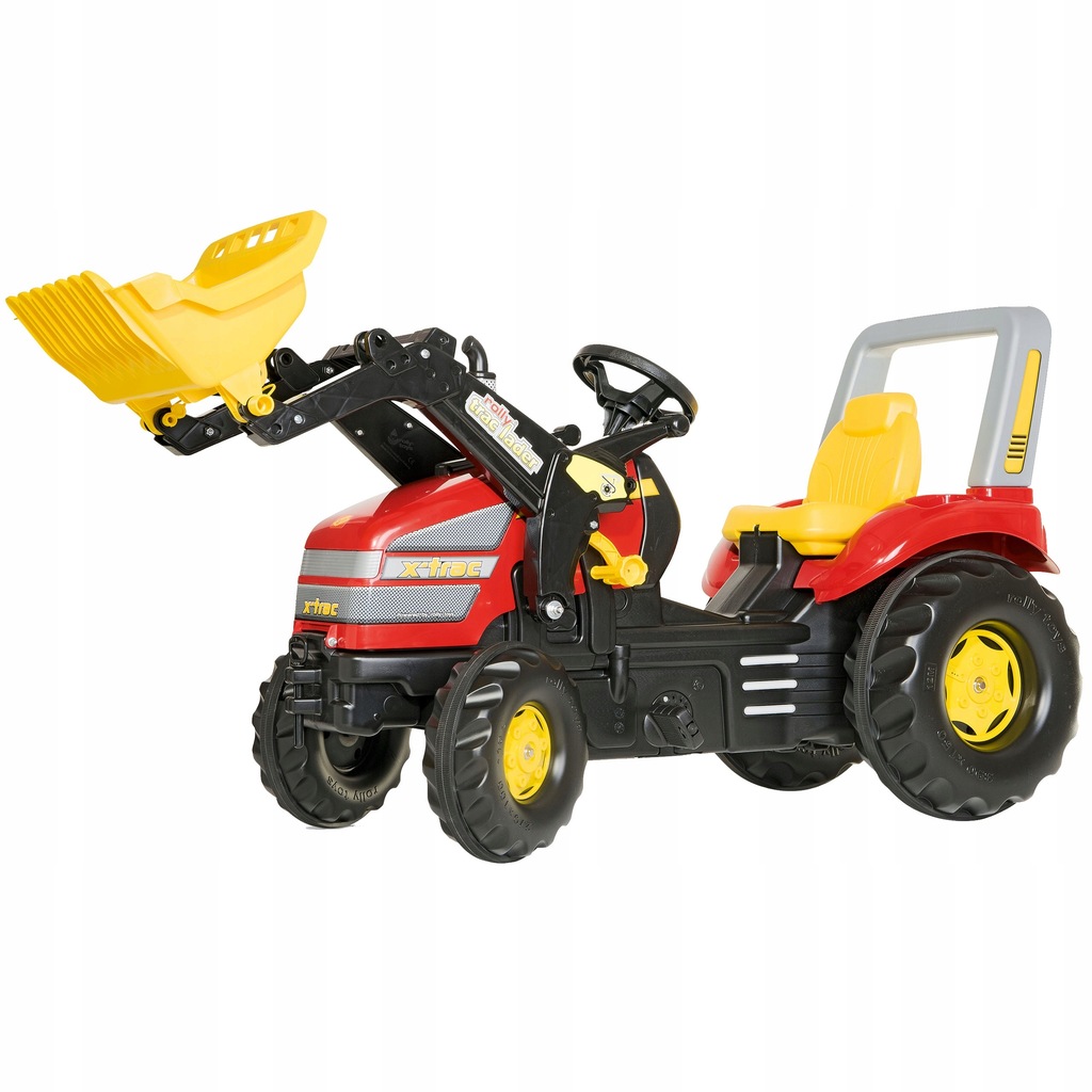 ROLLY TOYS Traktor na Pedały X-Trac Łyżka 3-10 Lat