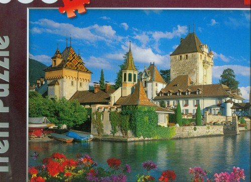 Puzzle 1500 Zamek Oberhofen Szwajcaria - Trefl