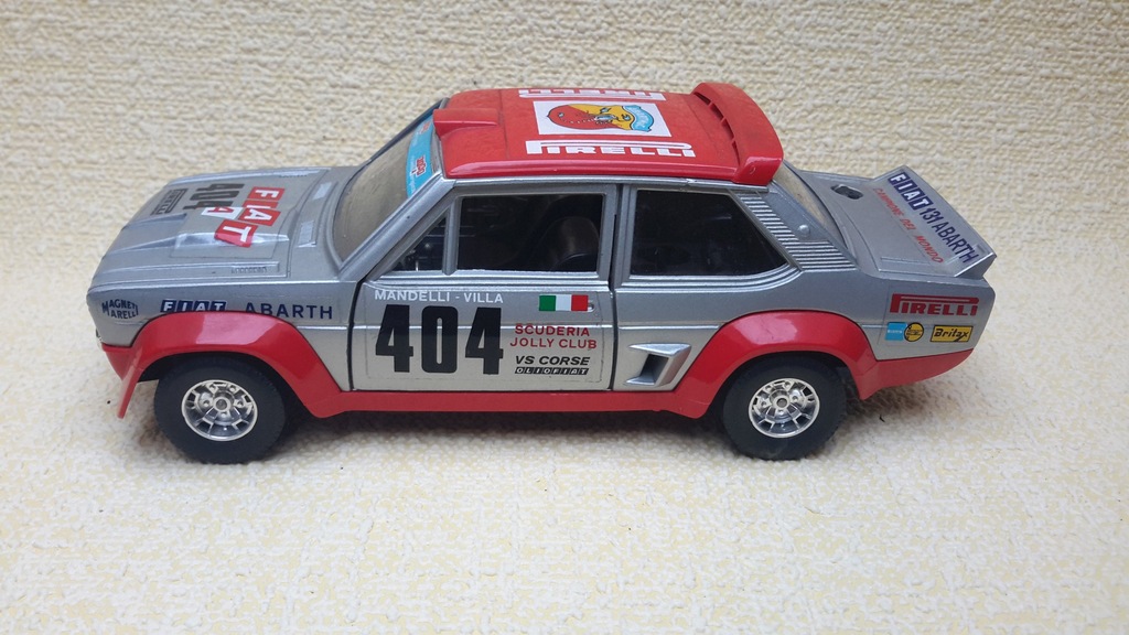 Fiat 131 abarth bburago