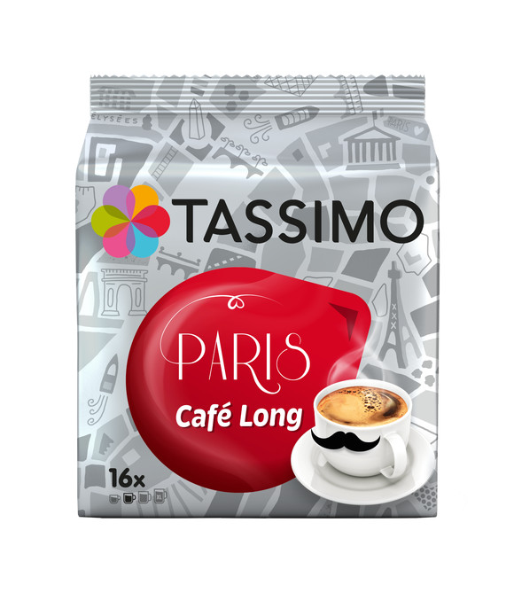 TASSIMO PARIS CAFE LONG 16 kapsułek 73927