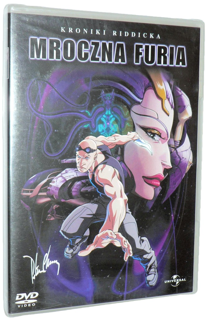 DVD - KRONIKI RIDDICKA: MROCZNA FURIA - nowa folia