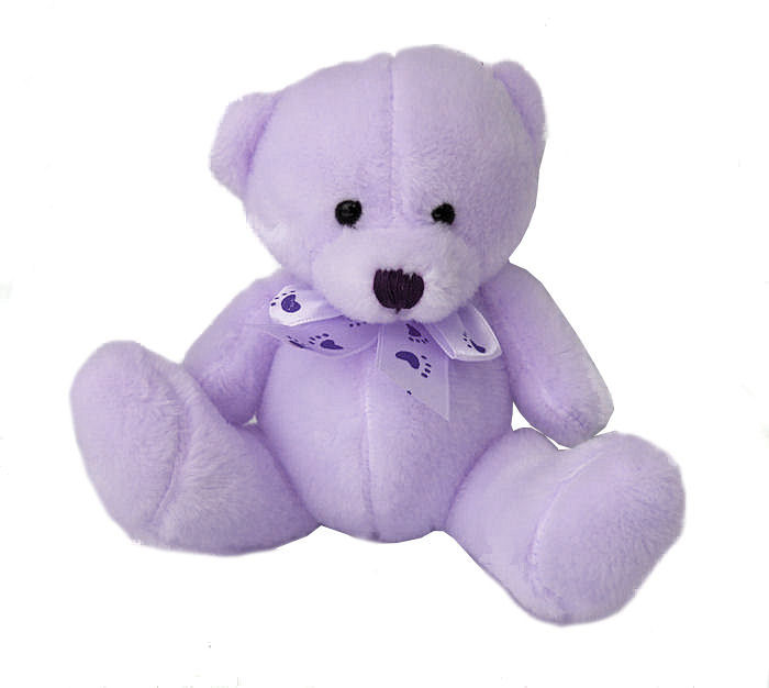 Miś pluszowy Pastelek Tulilo 14cm 4758 Fioletowy