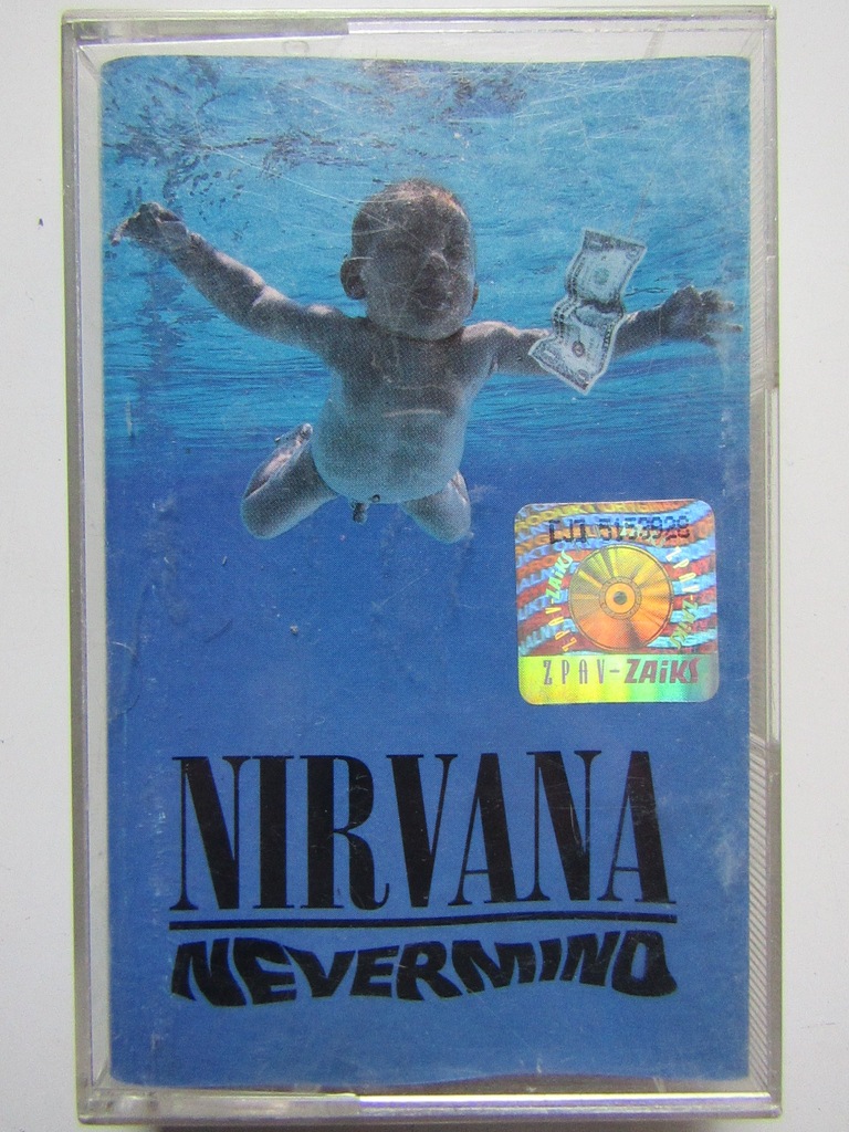 + KASETA AUDIO NIRVANA NEVERMIND
