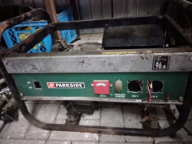 agregat prądotwórczy 2,2 kw parkside jednofazowy