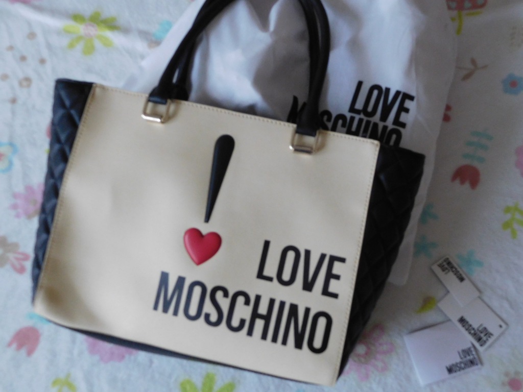 LOVE MOSCHINO DUŻA TOREBKA NOWA ORYGINALNA!!