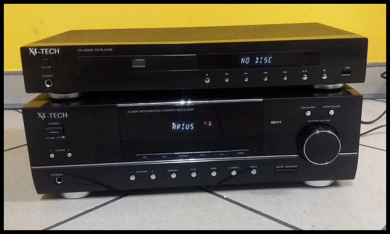 X4-TECH - ZESTAW HIFI SOUND SYSTEM 2000