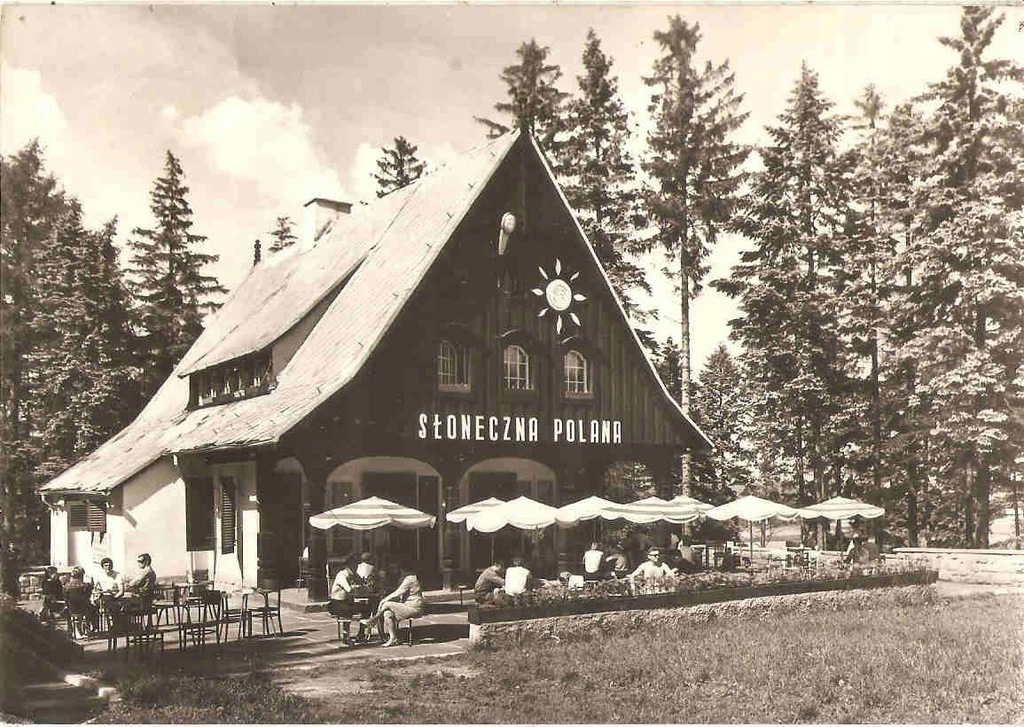 SZCZAWNO ZDRÓJ -- HOTEL - SŁONECZNA POLANA -- 1972