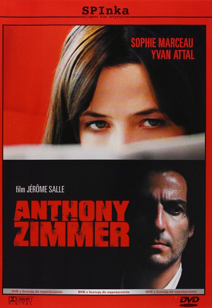 ANTHONY ZIMMER polski LEKTOR [Sophie MARCEAU][DVD]
