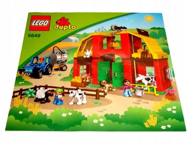 TS Nowe LEGO DUPLO INSTRUKCJA Duża farma 5649 7432937544