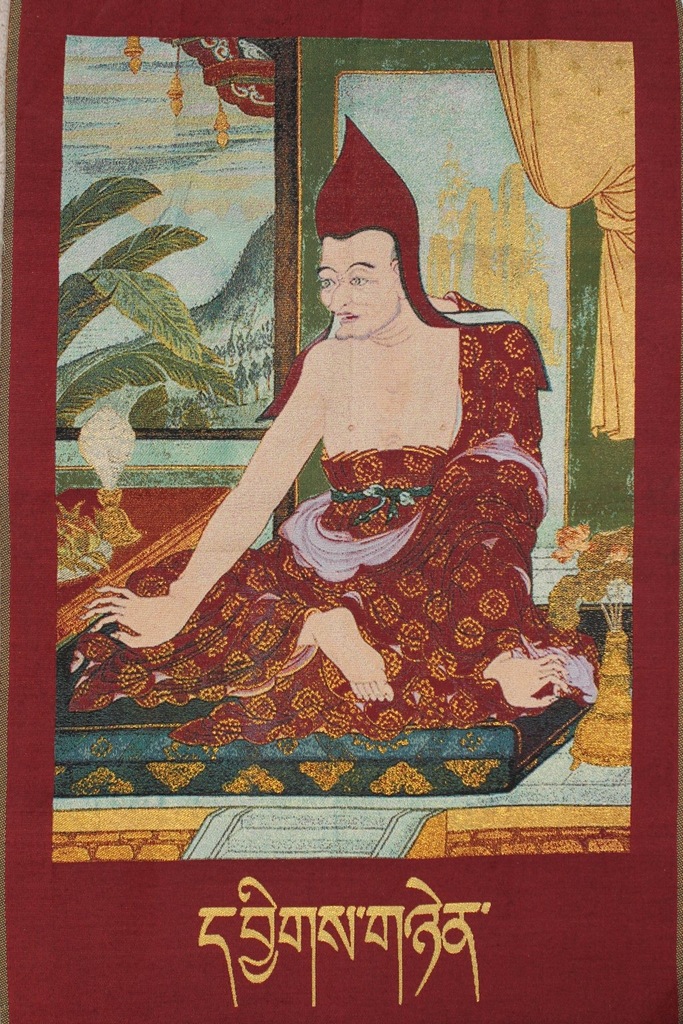LAMA Vasubandhu Yiknyen Tulku Thanka Buddyzm Tybet
