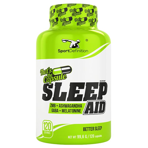 SLEEP AID 120KAP GABA MACA ASHWAGANDHA MELATONINA!