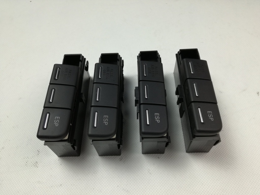 PRZYCISK AIR BAG OFF ESP UK AUDI A4 B6 B7 CHROM 7087959375
