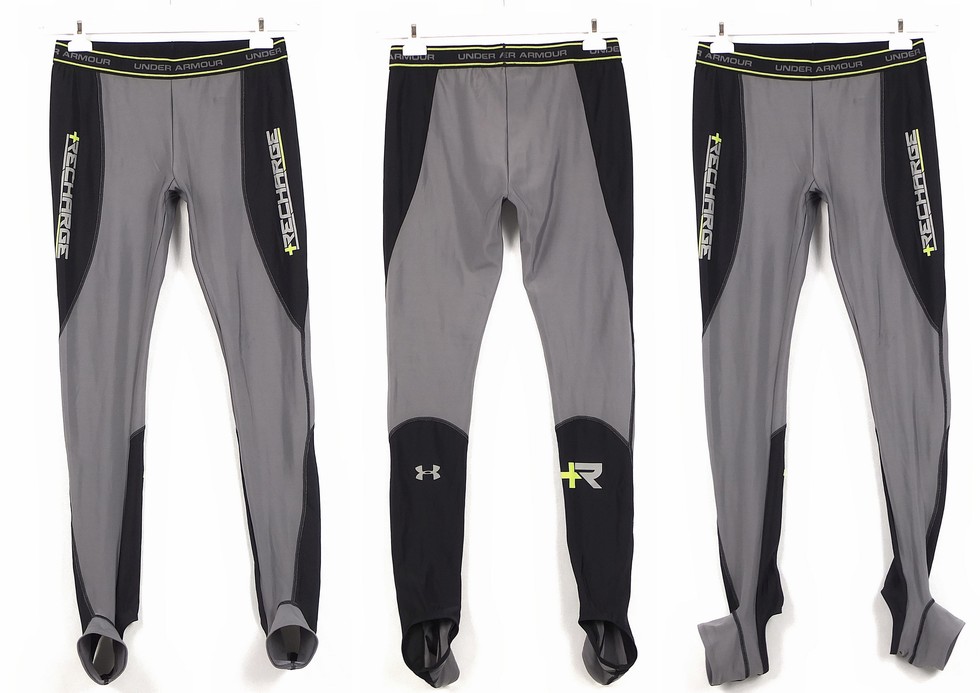 UNDER ARMOUR +RECHARGE SPODNIE LEGGINSY MĘSKIE XL