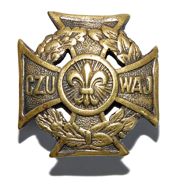 Krzyż harcerski ZHP Poznań 1945 seria VII rzadki