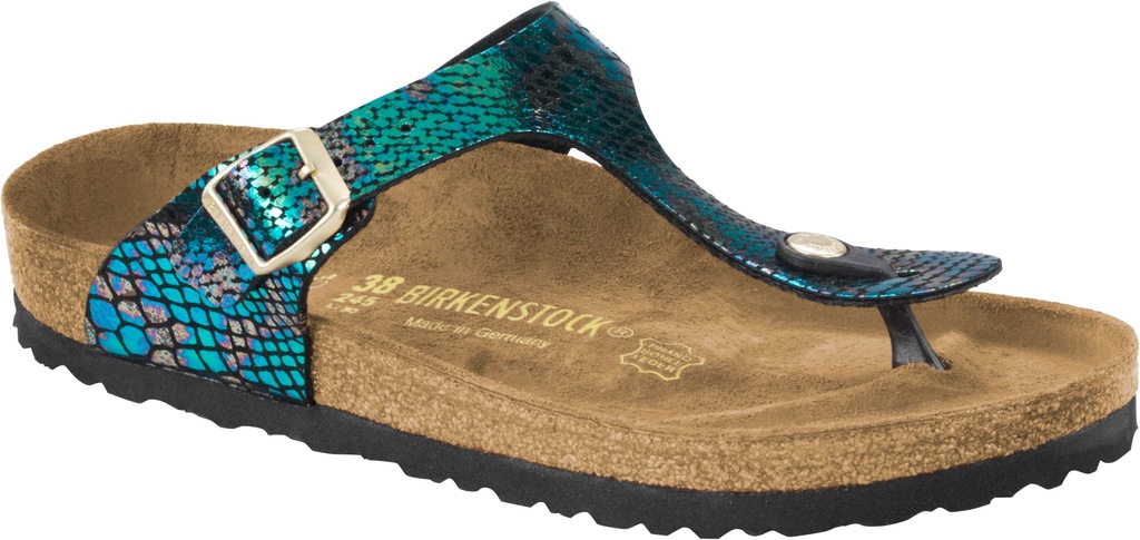 BIRKENSTOCK JAPONKI GIZEH MULTICOLOR BLACK 37