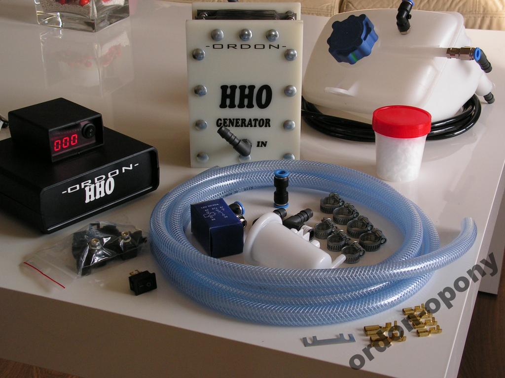 HHO GENERATOR WODÓRU 21"  KOMPLETA INSTALACJA