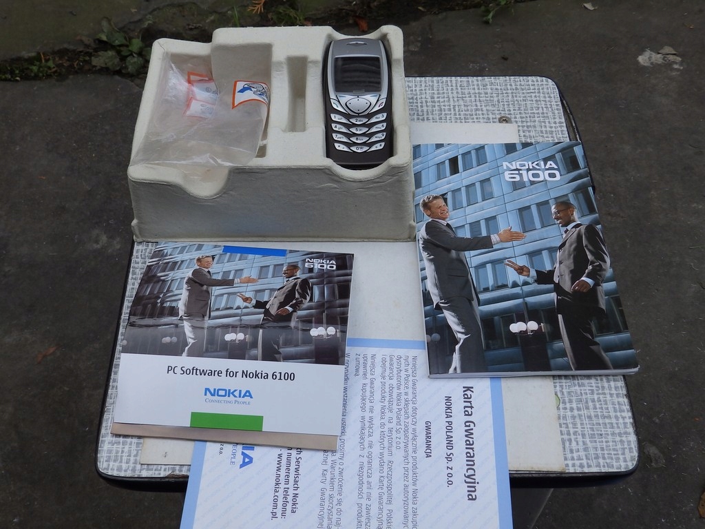NOKIA 6100 ORYGINAŁ PUDEŁKO FOLIA ZGODNY IMEI