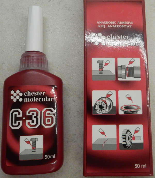KLEJ ANAEROBOWY C-36  CHESTER MOLECULAR do metalu
