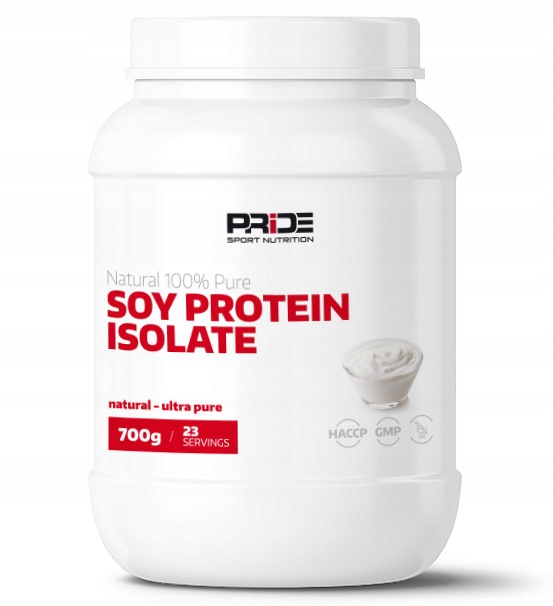 PRIDE SOY PROTEIN ISOLATE 100% 700g SOJA SOYA SPI