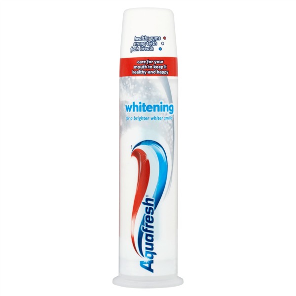 AQUAFRESH Whitening Pasta do zębów z pompką 100ml