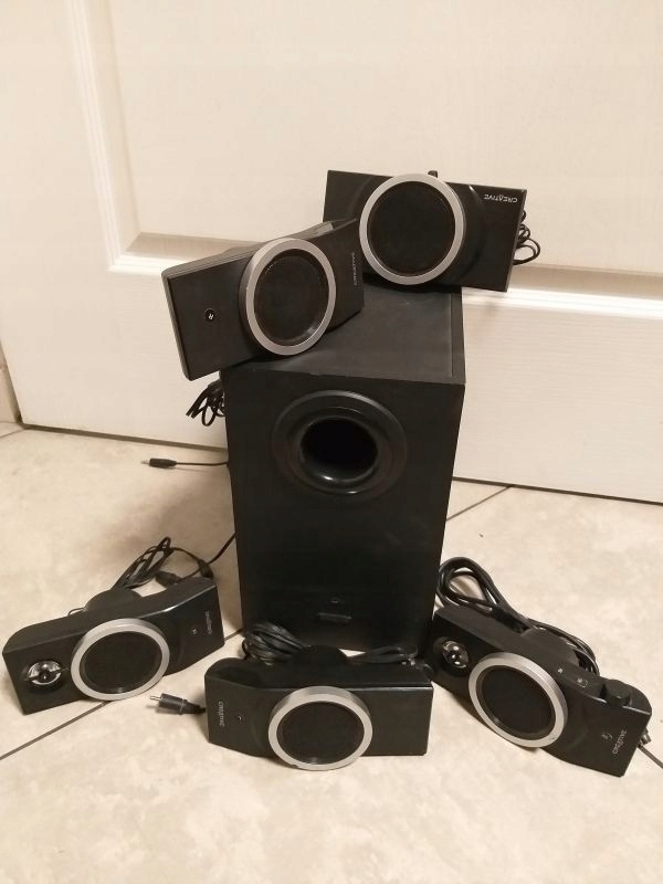 GŁOŚNIKI CREATIVE 5.1 INSPIRE T6100